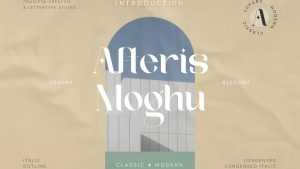 Afteris Moghu Font › Fontesk