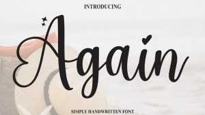 Again Font › Fontesk