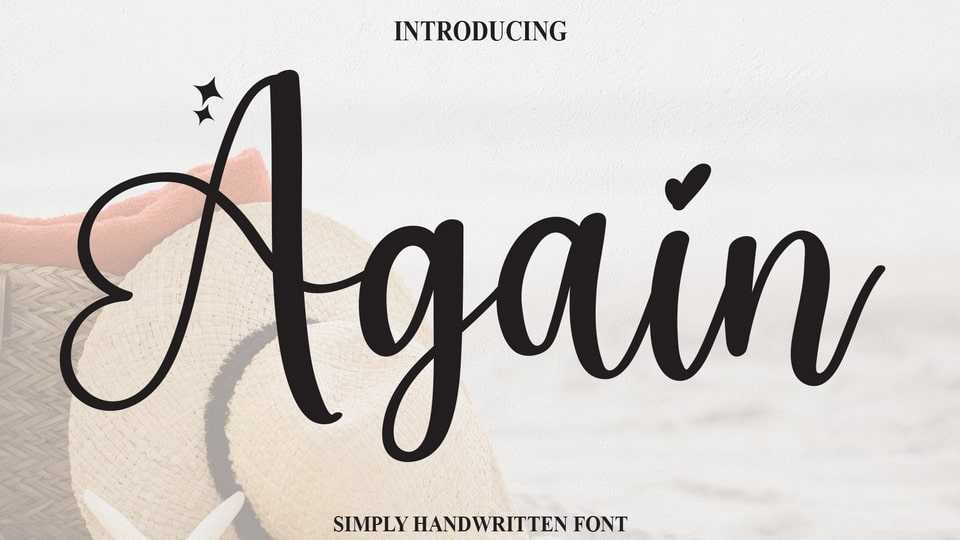 Again Font › Fontesk