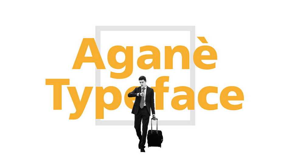 Agane Font Family › Fontesk