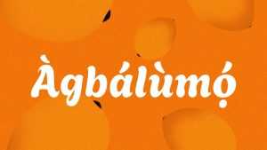 Agbalumo Font › Fontesk