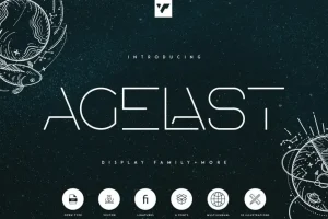 Agelast Display Font Family