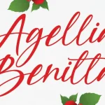 Agellia Benitta Calligraphy Font