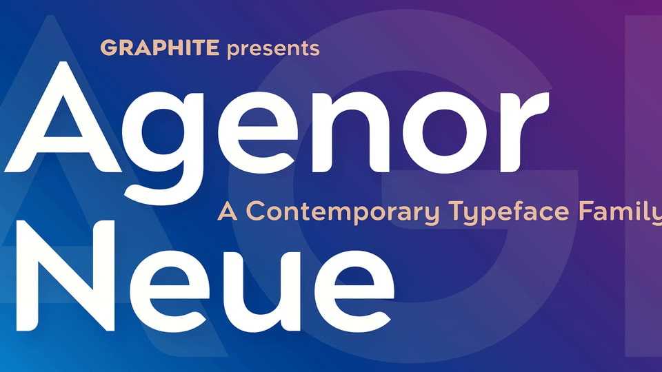 Agenor Neue Font › Fontesk
