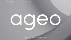 Ageo Font Family › Fontesk