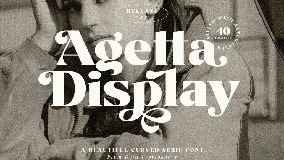 Agetta Display Font › Fontesk
