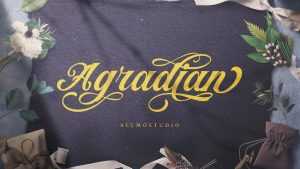 Agradian Font › Fontesk