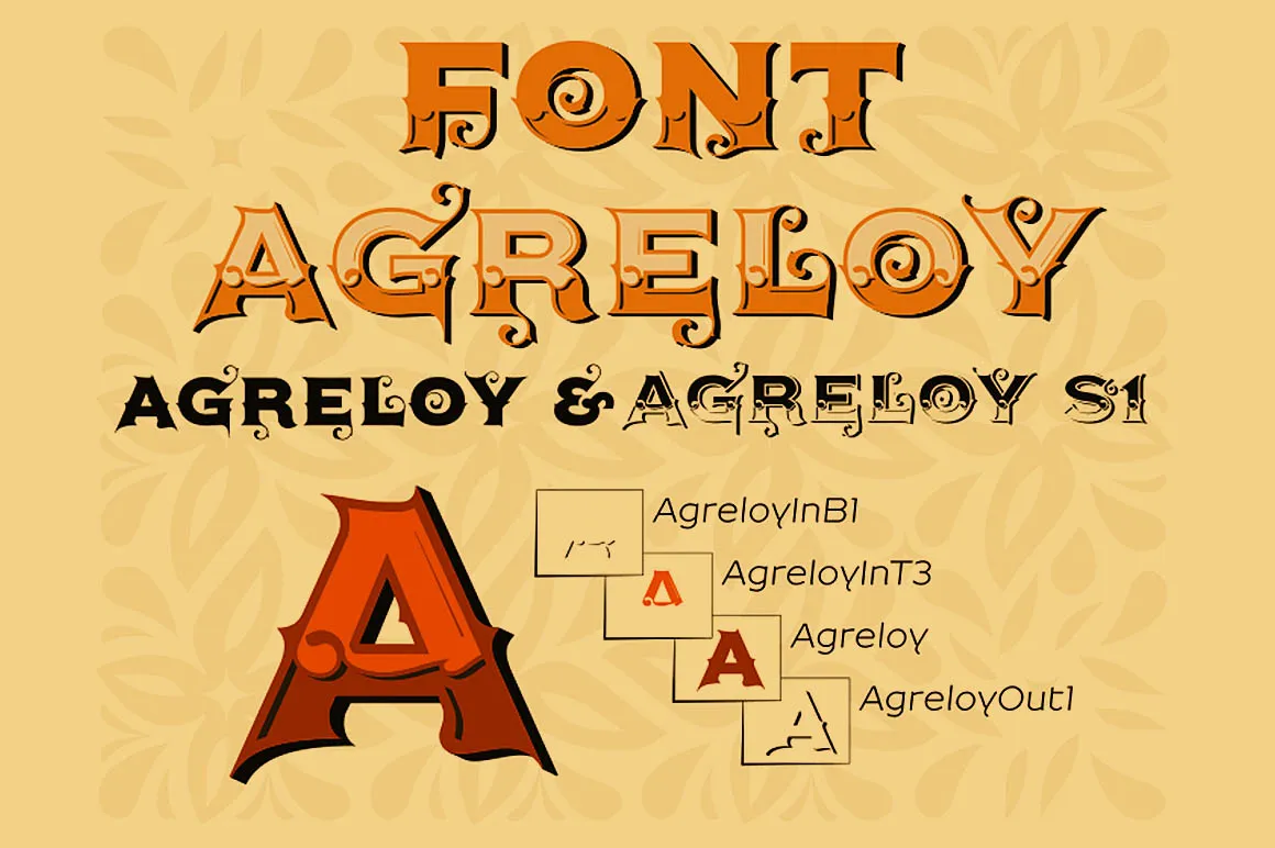 Agreloy Font Family