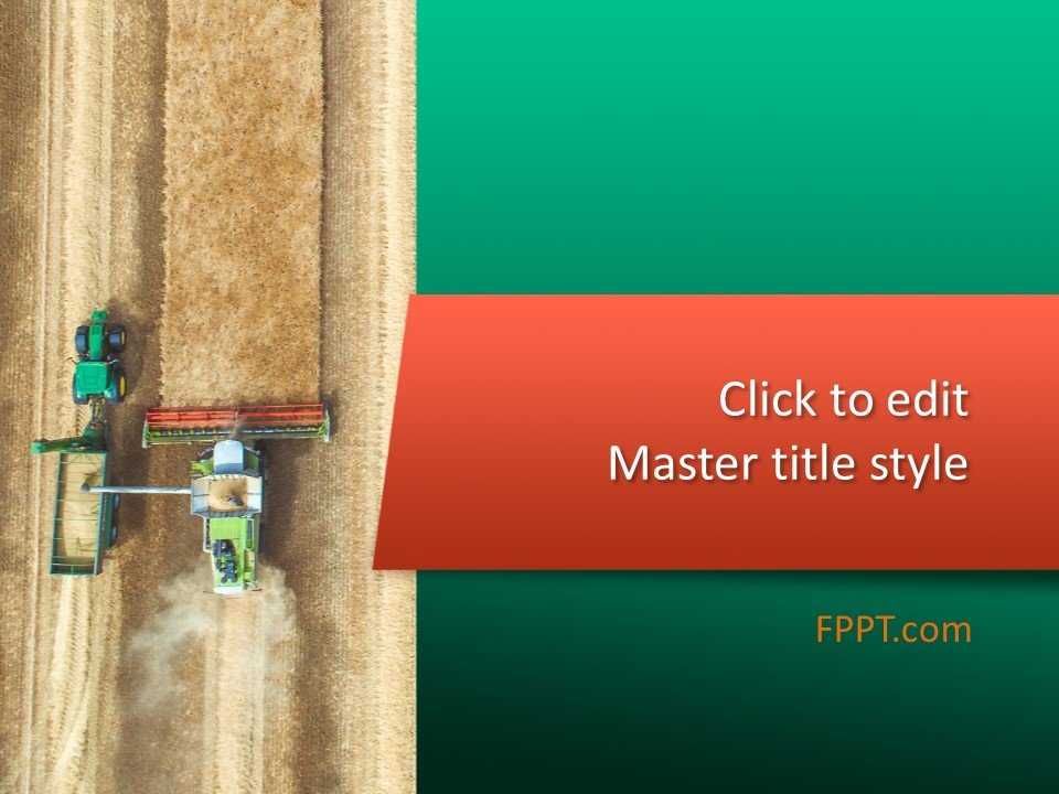 Agricultural Field PowerPoint Template
