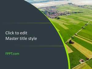 Agriculture Business Plan PowerPoint Template