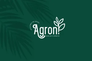 Agron Display Font