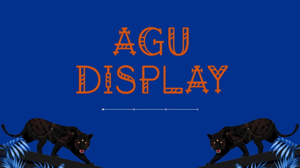 Agu Display Font › Fontesk