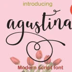 Agustina Script Font