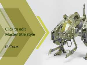 AI & Robot PowerPoint Template