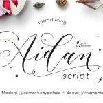 Aidan Romantic Script