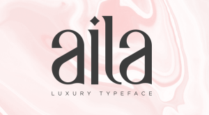 Aila Typeface