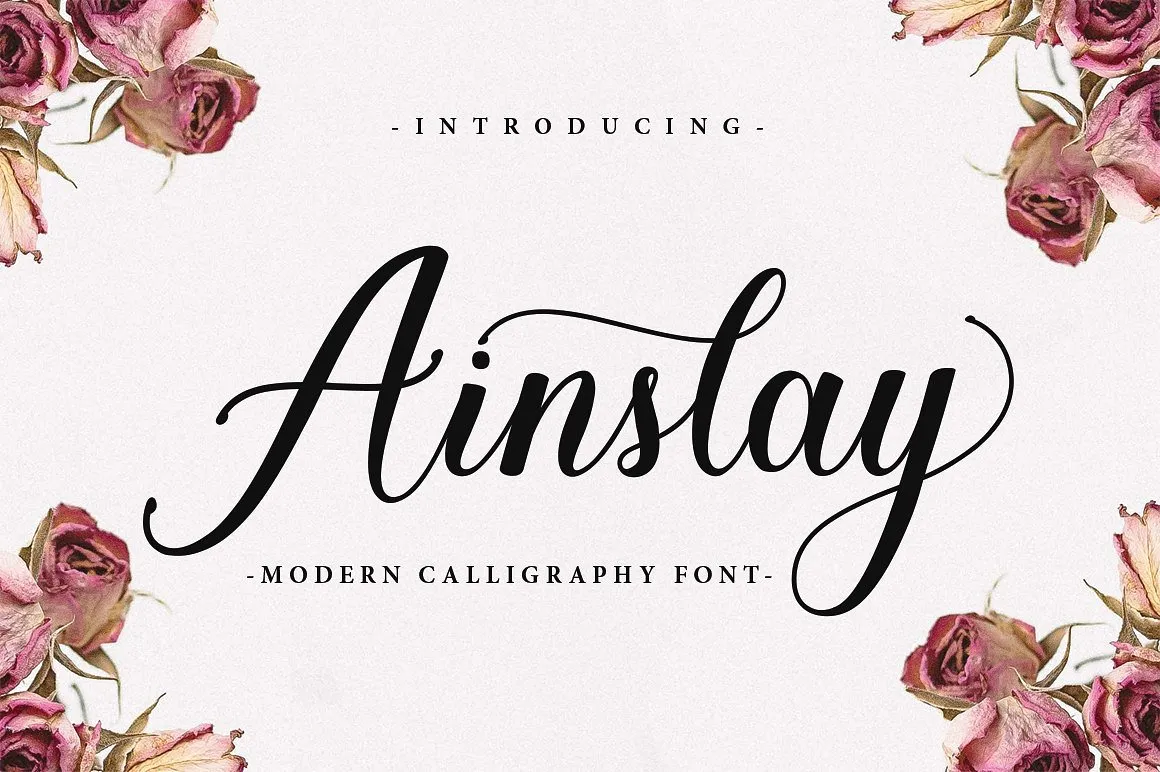 Ainslay Script Font