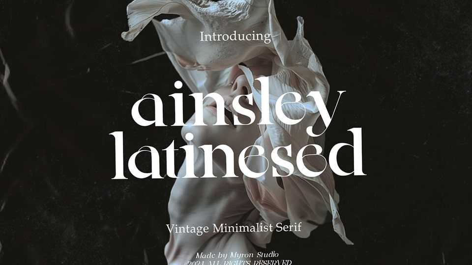 Ainsley Latinesed Font › Fontesk