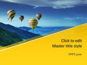 Air Balloons PowerPoint Template