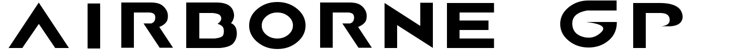 Airborne GP Font