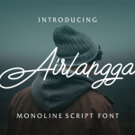 Airlangga Script Font