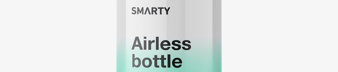 Airless bottle mockup / 15 ml