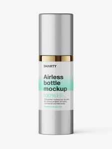 Airless bottle mockup / 15 ml