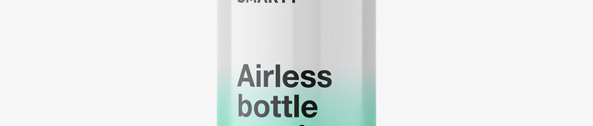 Airless bottle mockup / 30 ml