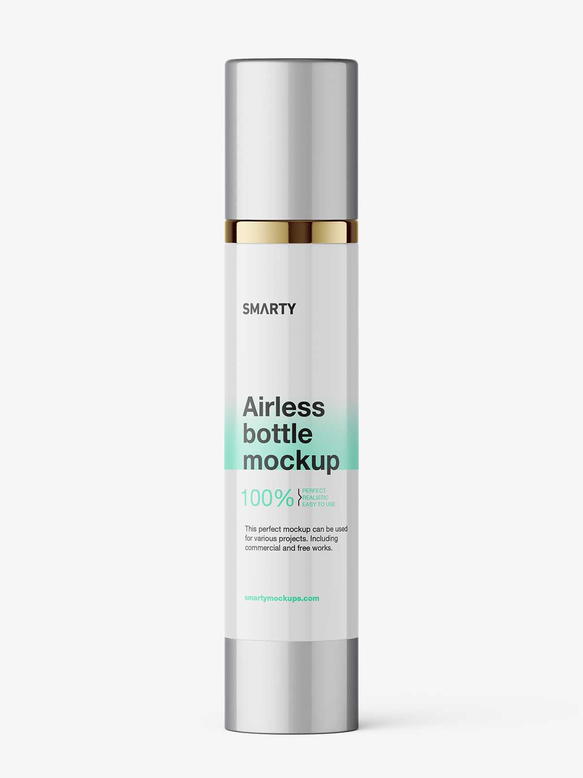 Airless bottle mockup / 50 ml