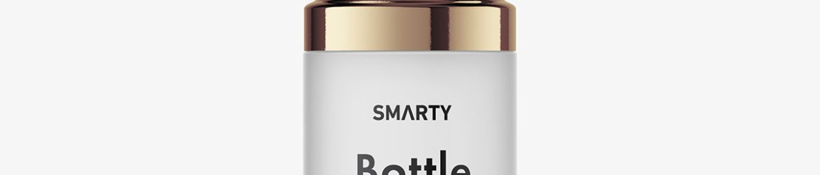 Airless bottle mockup / frosted glass / 15 ml Airless bottle mockup / frosted glass / 15 ml
