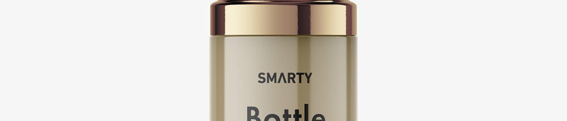 Airless bottle mockup / glossy / 15 ml