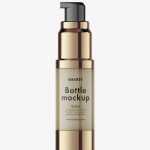 Airless bottle mockup / glossy / 15 ml