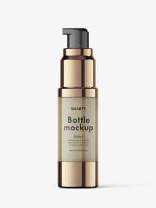 Airless bottle mockup / glossy / 15 ml