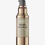 Airless bottle mockup / glossy / 30 ml