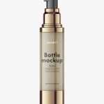 Airless bottle mockup / glossy / 50 ml