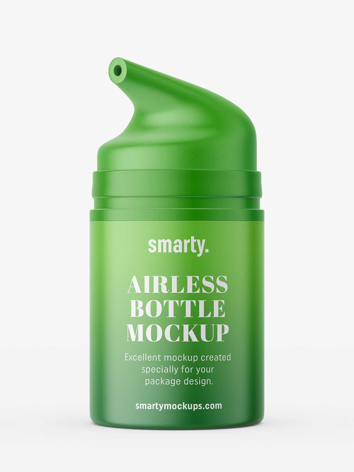 Airless bottle mockup / matt