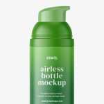 Airless bottle mockup / matt