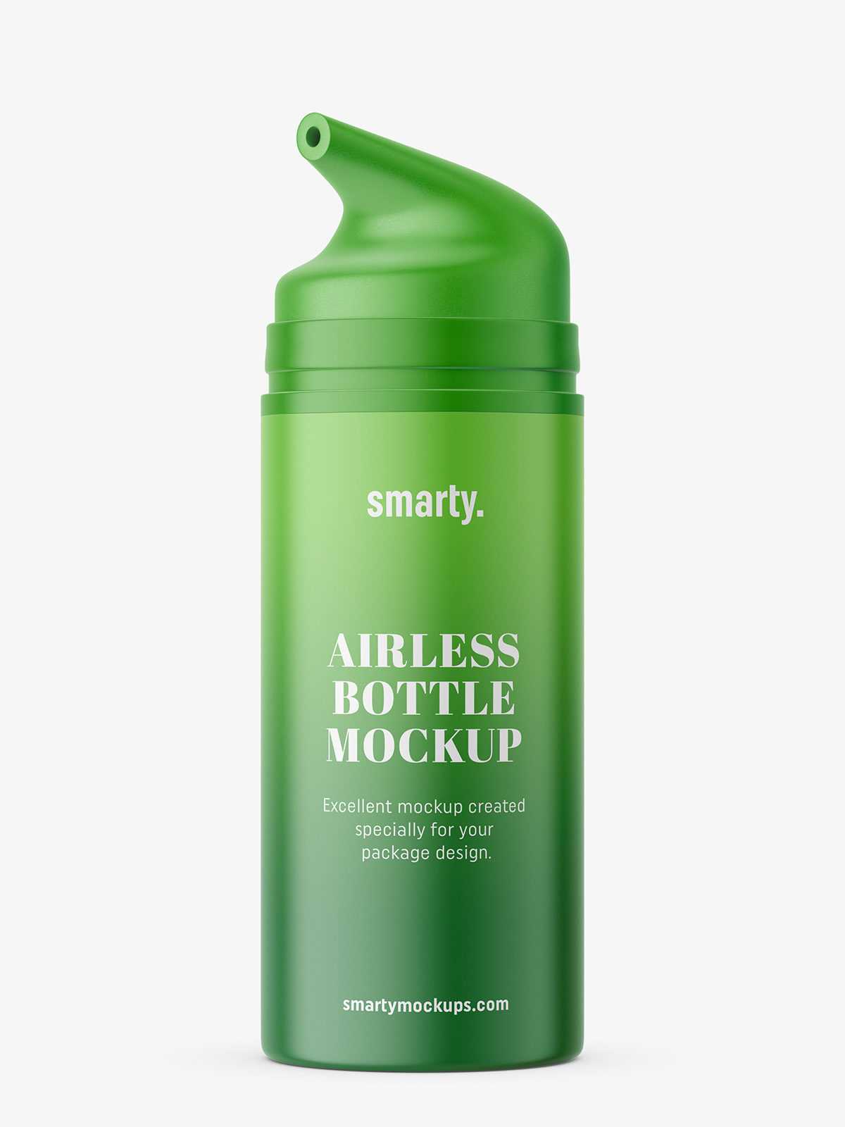 Airless bottle mockup / matt