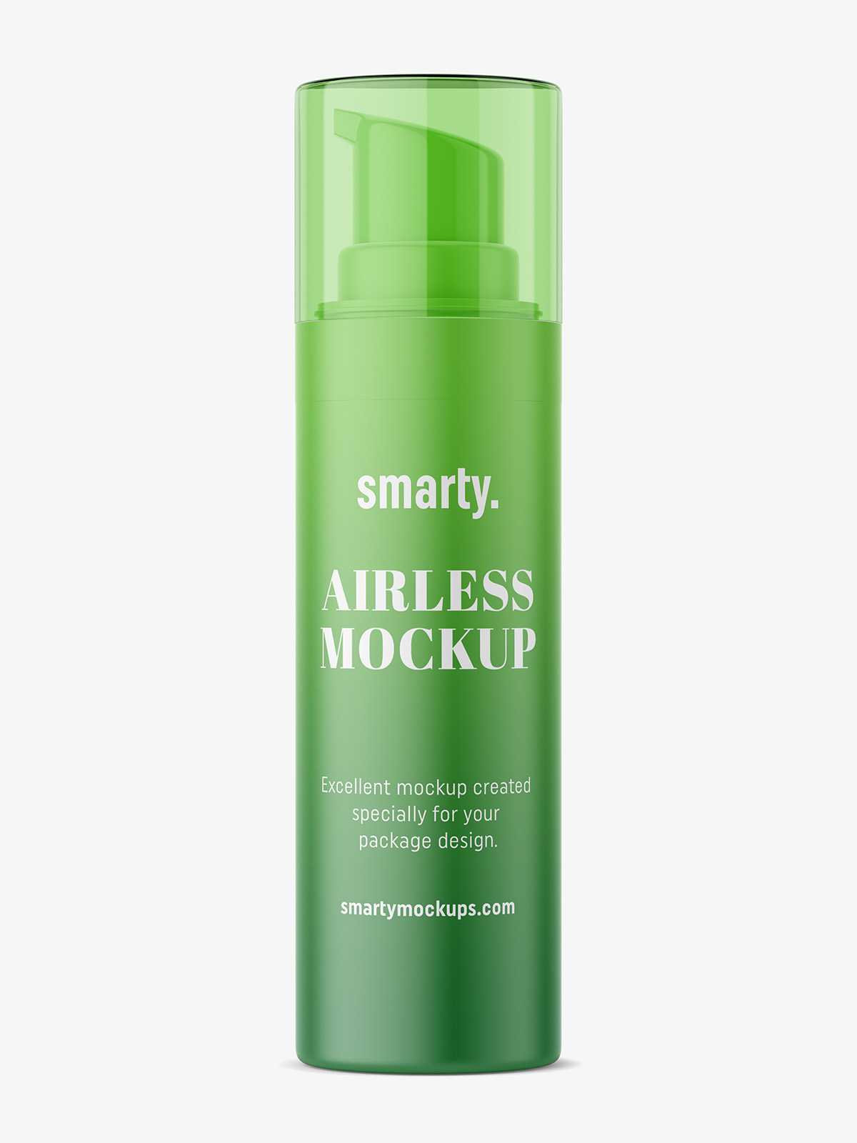 Airless bottle mockup