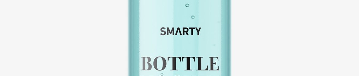 Airless dispenser bottle mockup / clear