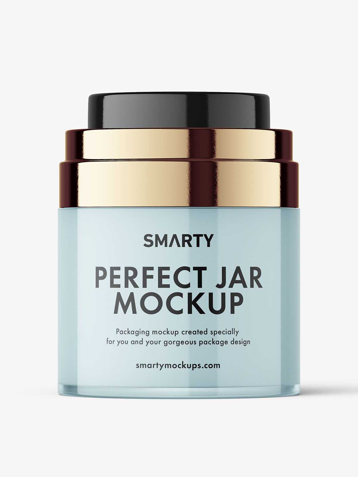 Airless jar mockup / 50 ml