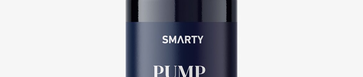 Airless pump bottle mockup / biophotonic