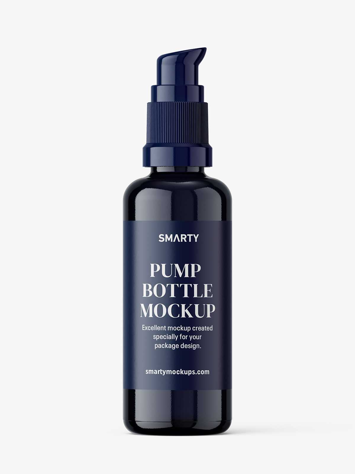 Airless pump bottle mockup / biophotonic