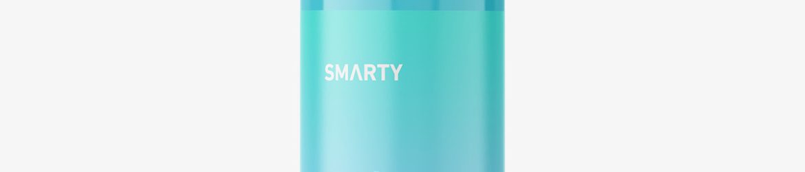 Airless pump bottle mockup / glossy