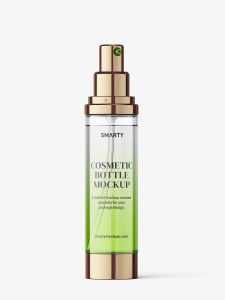 Airless spray bottle mockup / 50 ml