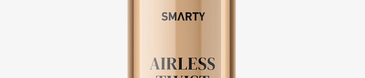 Airless twist up bottle mockup / 30 ml