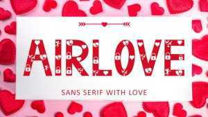 Airlove Font › Fontesk
