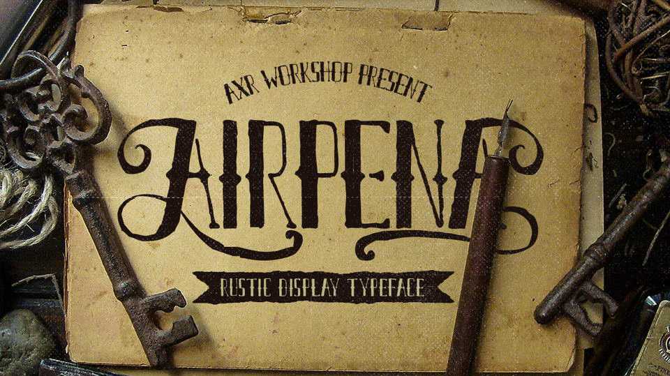 Airpena Font › Fontesk