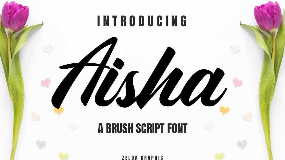 Aisha Script Font › Fontesk