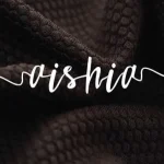 Aishia Script Font - Fonte Grátis Aishia Script Font